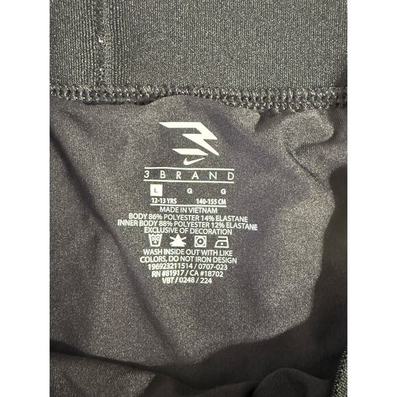 Nike Dri-Fit Kids Large Tennis Sport Skort Black Neutral Athletic Team School - Picture 5 of 8